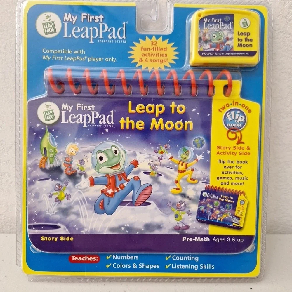NEW Leap Frog My First LeapPad Leap to the Moon Book Cartridge SEALED